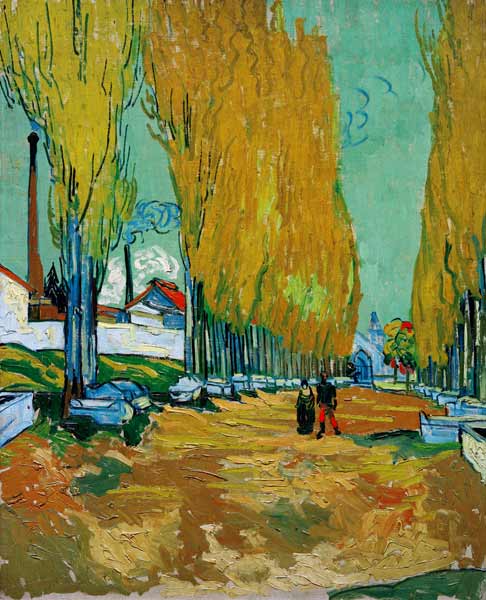 Les Alyscamps (1888) a Vincent Van Gogh