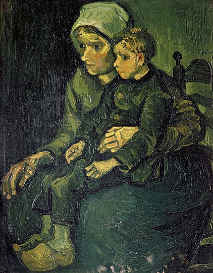 Mother and Child a Vincent Van Gogh