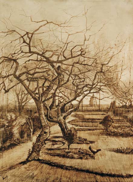 Giardino della canonica a Nuenen in primavera
 a Vincent Van Gogh