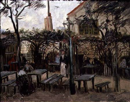 Pleasure Gardens at Montmartre a Vincent Van Gogh