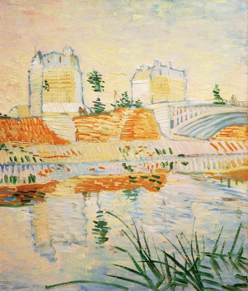 V.v.Gogh, Pont de Clichy /Paint./ 1887 a Vincent Van Gogh