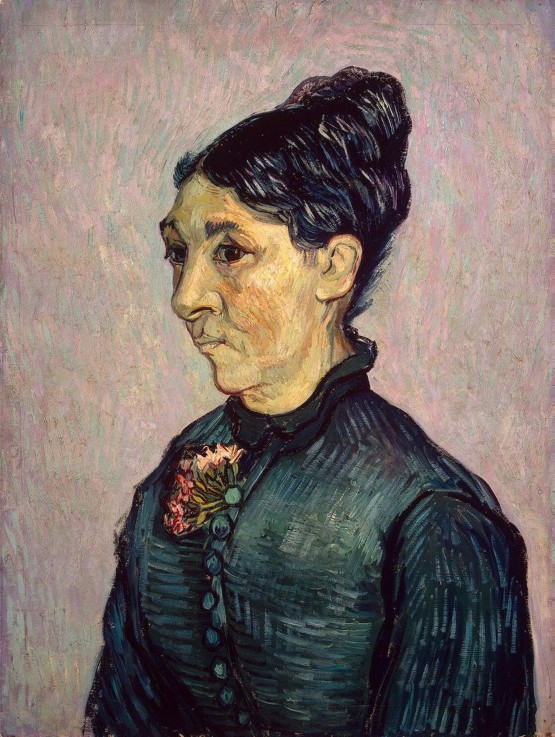 Portrait of Madame Jeanne Lafuye Trabuc a Vincent Van Gogh