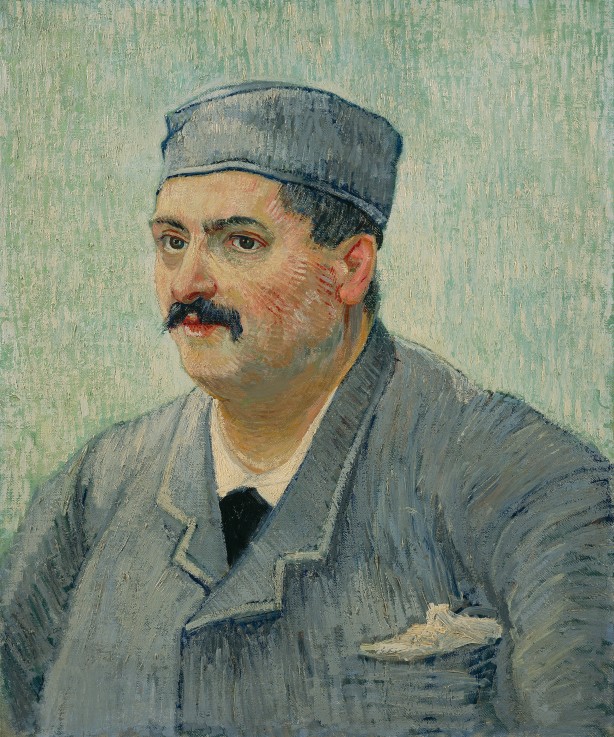 Portrait of Etienne-Lucien Martin a Vincent Van Gogh