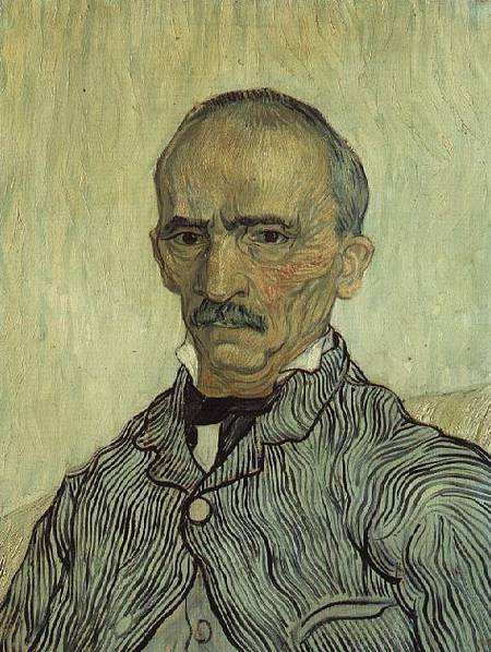 Portrait of Superintendant Trabuc in St. Paul's Hospital a Vincent Van Gogh