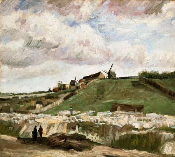 van Gogh / Quarry at Montmartre / 1886 a Vincent Van Gogh