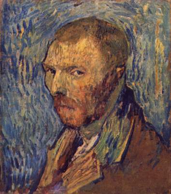Self-portrait VI a Vincent Van Gogh