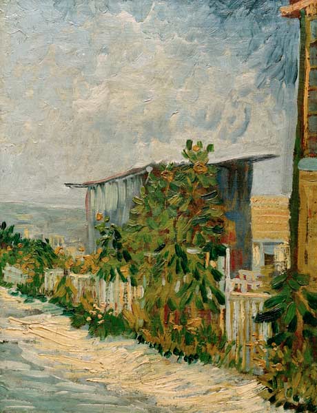 V.v.Gogh, Shelter on Montmartre/ Paint. a Vincent Van Gogh