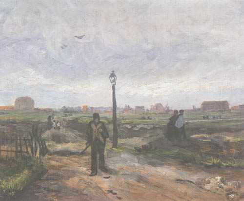 At the outskirts of Paris a Vincent Van Gogh