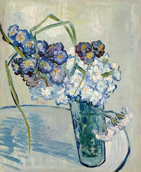 Still Life,  Vase Of Carnations a Vincent Van Gogh