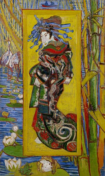 The Courtesan (after Eisen) a Vincent Van Gogh