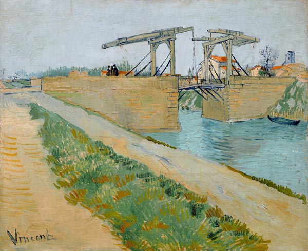 The Langlois bridge (Pont de Langlois) a Vincent Van Gogh