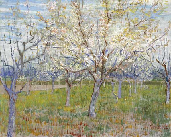 The pink orchard a Vincent Van Gogh