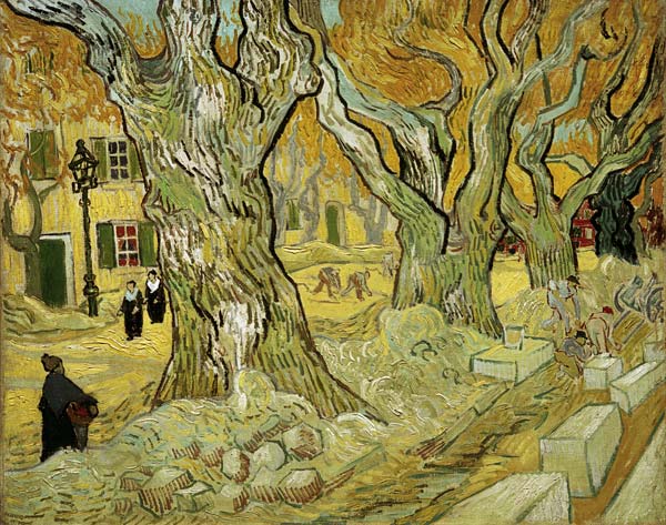 The Road Menders a Vincent Van Gogh