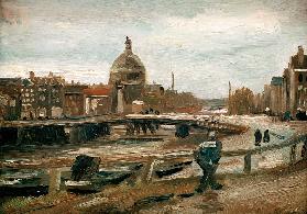van Gogh / De Singel in Amsterdam / 1885