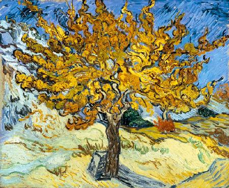 Quadro Van Gogh - Ramo di Mandorlo Fiorito - Quadro stampa su tela canvas  con o senza telaio