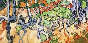 V.v.Gogh / Tree roots and tree trunks