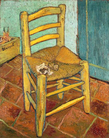 Van Gogh s Chair / Paint./ 1888