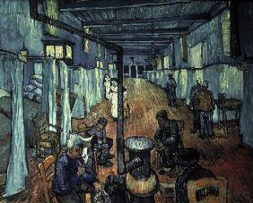 Van Gogh/Dormitory at the Hospital/1889
