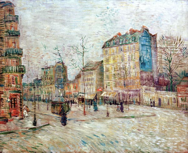 V.v.Gogh, Boulevard de Clichy a Vincent Van Gogh