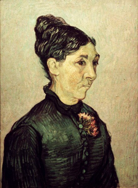 van Gogh / Portrait Madame Trabuc / 1889 a Vincent Van Gogh