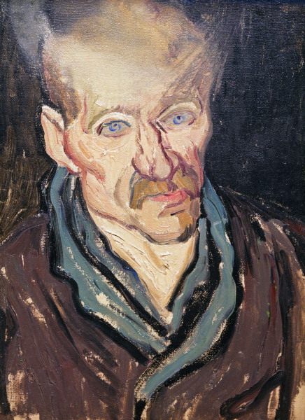 van Gogh / Portrait of a patient / 1889 a Vincent Van Gogh