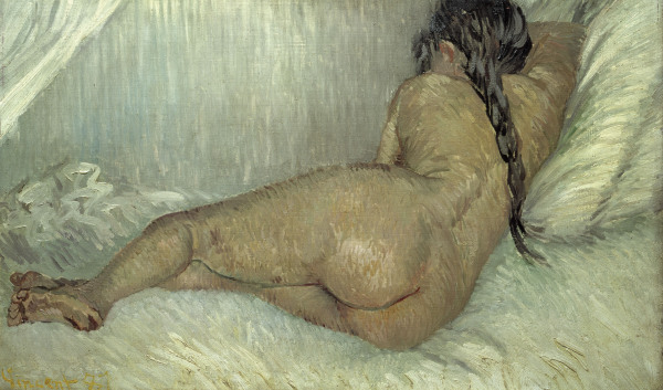 Van Gogh / Reclining Nude / 1887 a Vincent Van Gogh