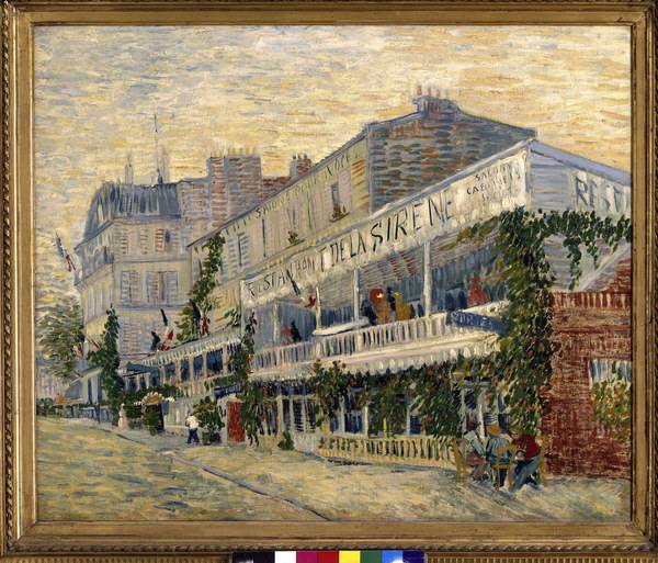 Van Gogh / Restaurant de la Sirène /1887 a Vincent Van Gogh