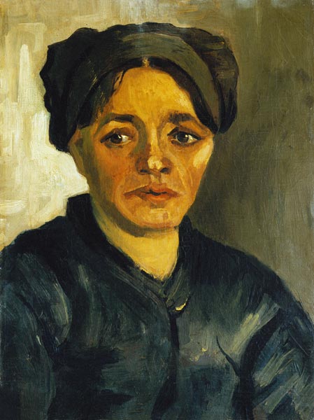 Kopf einer Bäuerin a Vincent Van Gogh