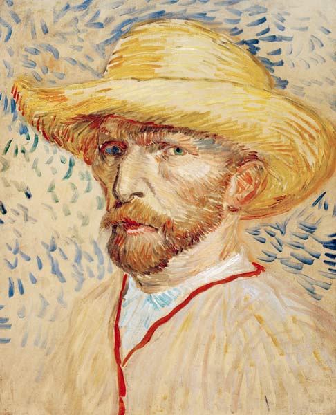 Vincent van Gogh, Self Portrait 1887 a Vincent Van Gogh