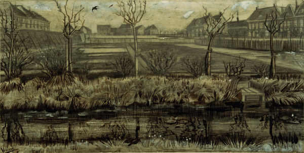 V.van Gogh, Nursery on Schenkweg / Draw. a Vincent Van Gogh