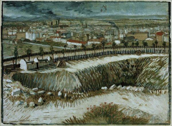 V.v.Gogh / Industruial Landscape / 1887 a Vincent Van Gogh