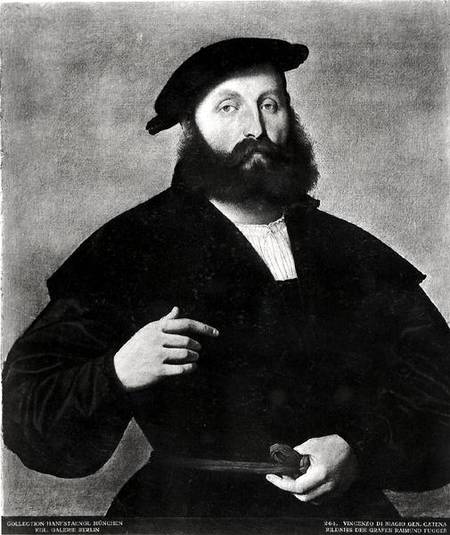 Portrait of Count Raimund Fugger a Vincenzo di Biagio Catena