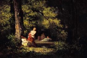 Four Nymphs in a Wood
