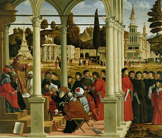 Debate of St. Stephen a Vittore Carpaccio