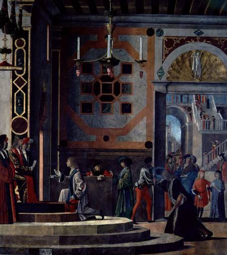 The Departure of the English Ambassadors, from the St. Ursula cycle a Vittore Carpaccio