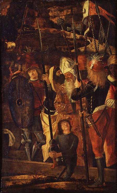 Group of Orientals, Jews and Soldiers a Vittore Carpaccio