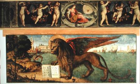 The Lion of St. Mark a Vittore Carpaccio