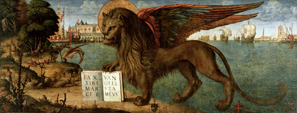 The Lion of St. Mark a Vittore Carpaccio