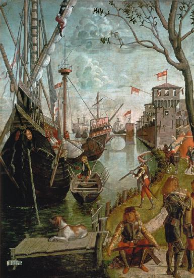 Carpaccio / St. Ursula / Arrival in Col.