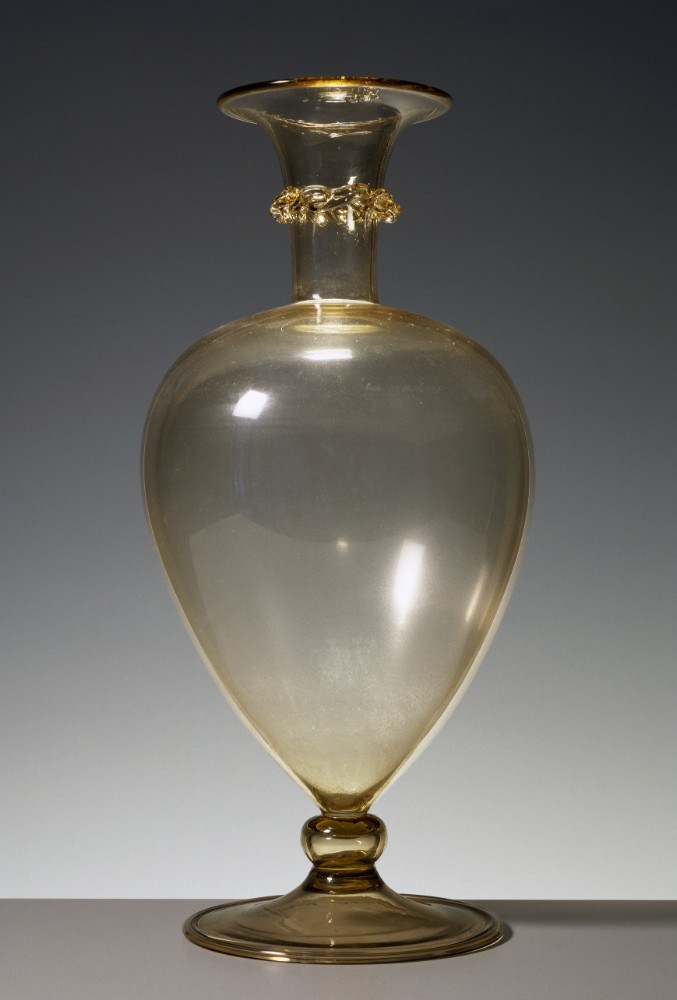 Veronese vase with lacework around the neck a Vittorio Zecchin