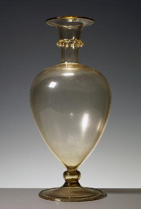 Veronese vase with lacework around the neck