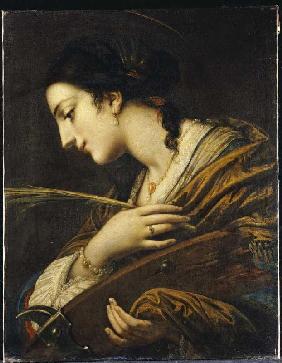Die heilige Katharina von Alexandria.