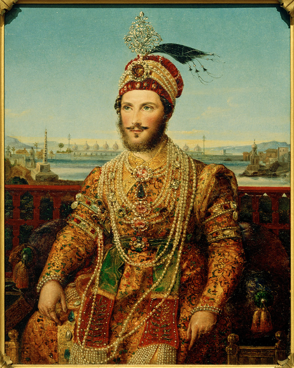 Prinz Wilhelm von Preußen als Aurangzeb a W. Hensel