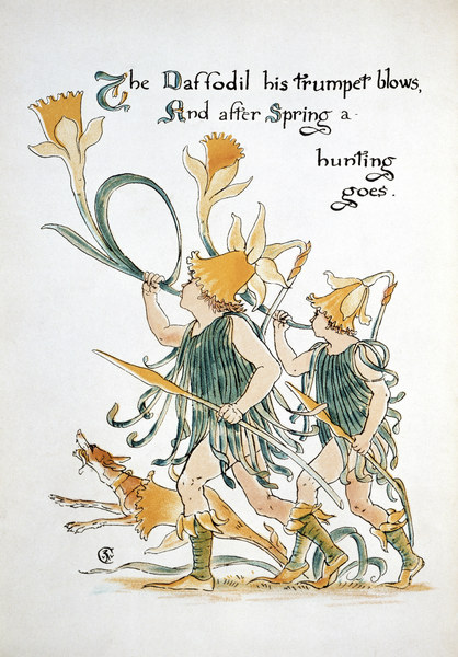 Daffodils a Walter Crane