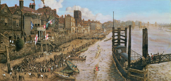 Old Chelsea, The Last Regatta a Walter Greaves