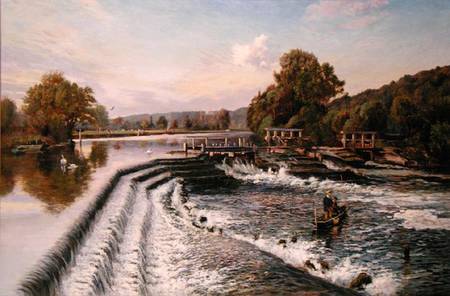 Boulter's Weir, Old Windsor a Walter H. Goldsmith