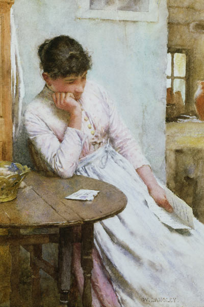 The Letter a Walter Langley