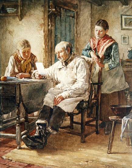 The Morning Post a Walter Langley