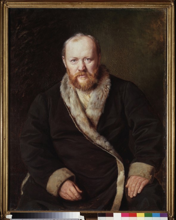 Portrait of the Dramatist Alexander N. Ostrovsky (1823-1886) a Wassili Perow