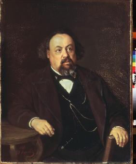 Portrait of the author Aleksey Pisemsky (1821-1881)